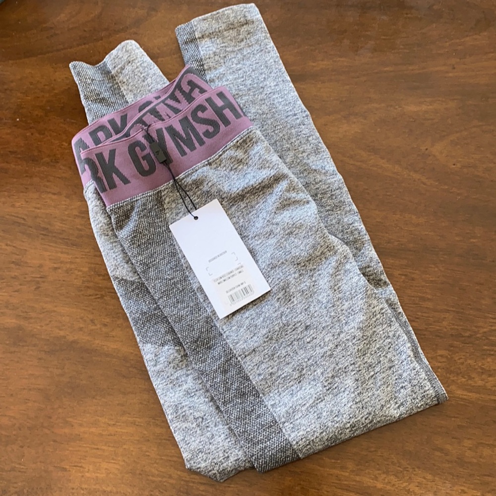 GYMSHARK flex low rise leggings-size small